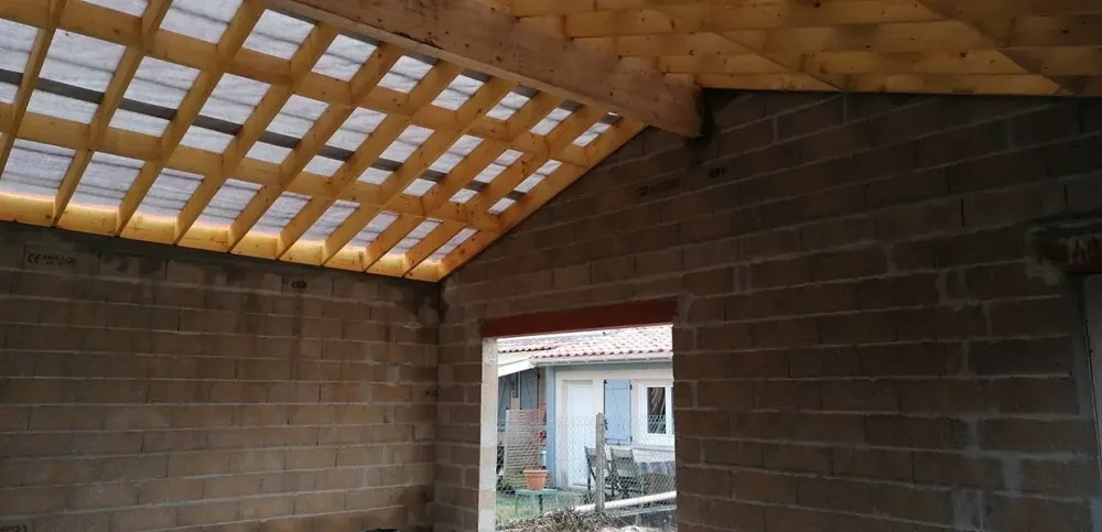 Charpente près de Gujan-Mestras